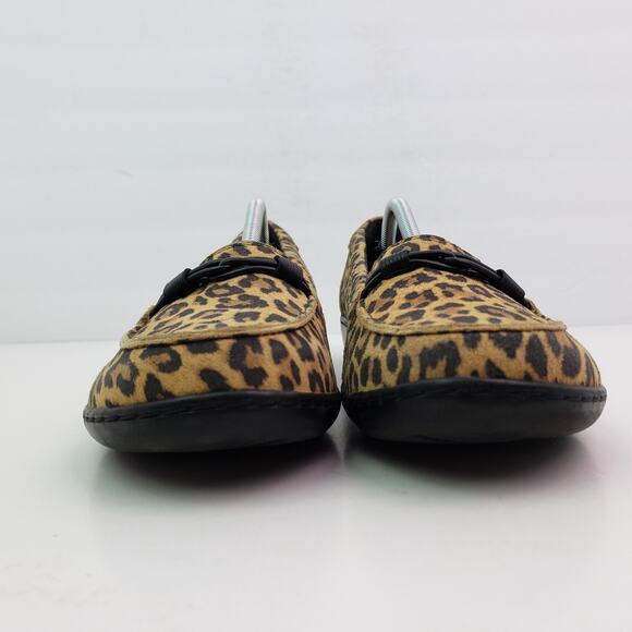Collection By Clarks Ashland Ballot Womens Size 9 Leopard Slip On Loafer Shoes - Picture 6 of 11